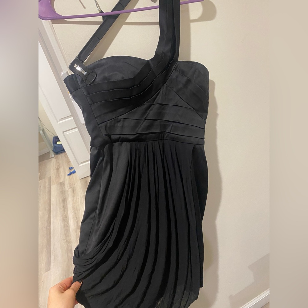 Bang MaxAzria One Shoulder Mini Dress